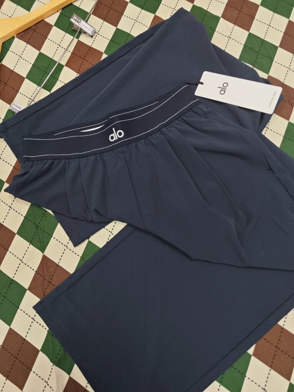 Navy Blue🦄ALO Yoga Women's Suit Up Trouser💛 Everyday/Office Pants (Regular) - Picture 6 of 9
